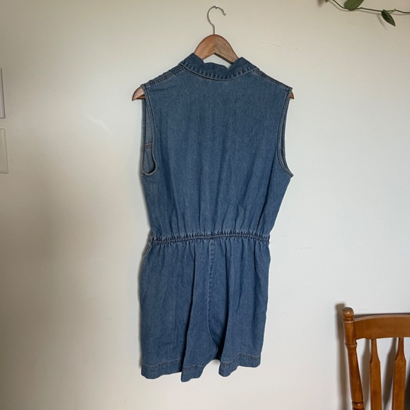 St. John's Bay Denim Jumpsuit - Picture 5 of 6